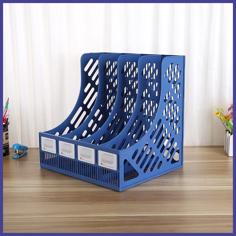 HOKKA Flexible File Rack / Organizer / Tray 4 Spaces Quality Materials ...