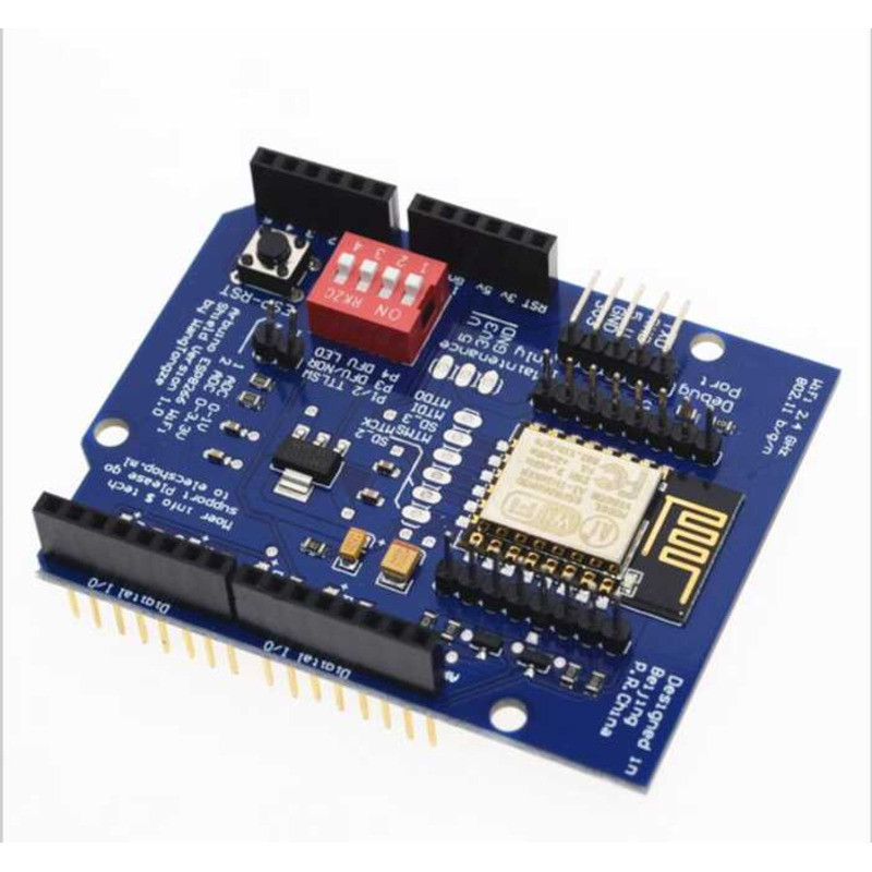 UNO R3 ESP8266 Serial Port WiFi Expansion Shield ESP-12E Development ...