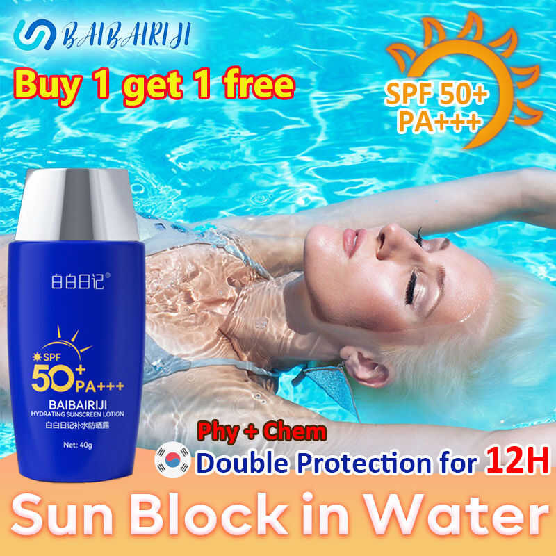 SS ☀ No Leaving White Mark Spf 50 Spf50+ Pa+++ Sunscreen Face Sunblock ...