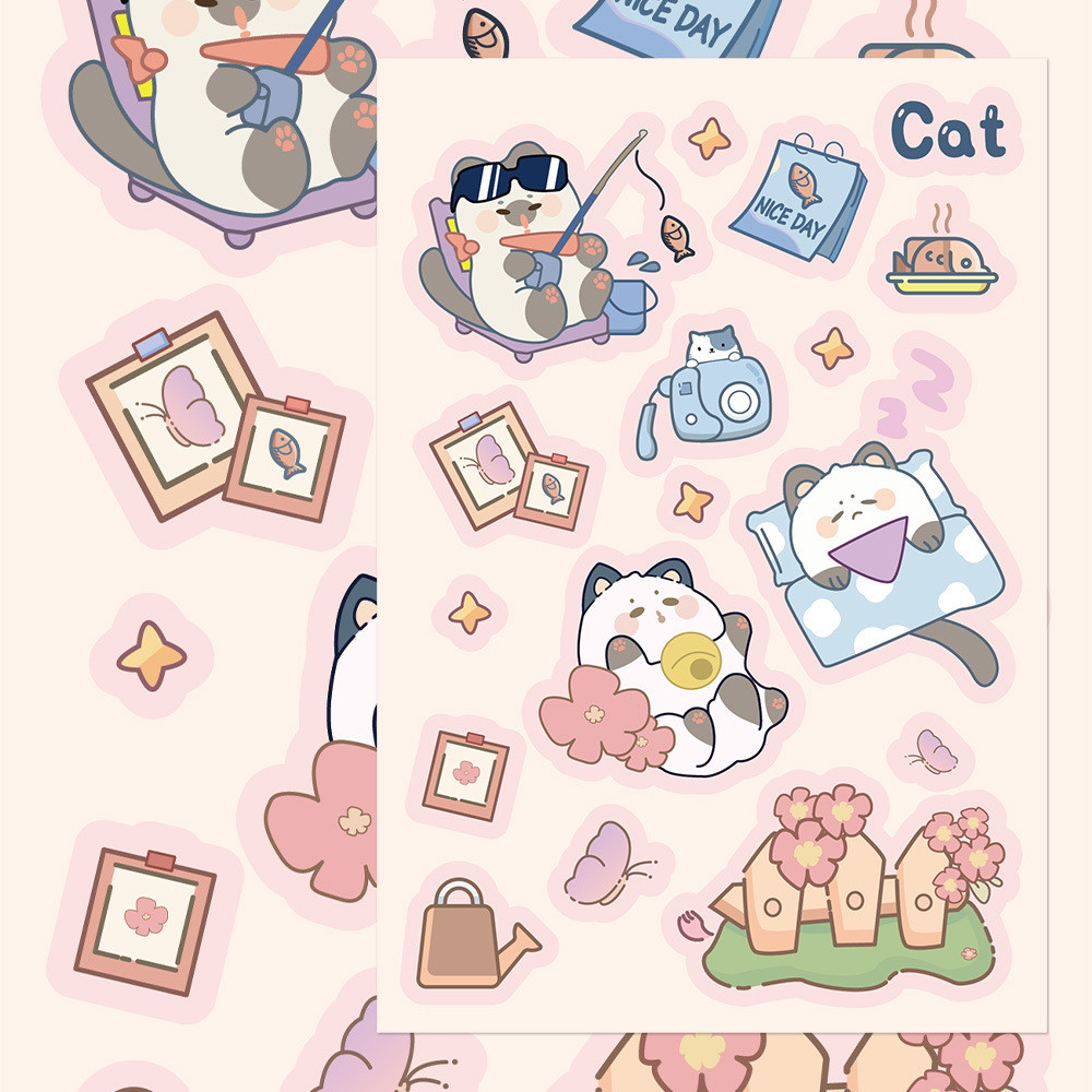8-Piece Cute & Playful DreamWorks Cartoon Stickers - DIY Decor ...