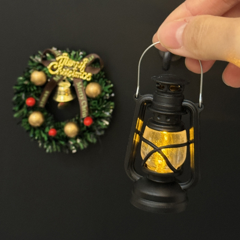Christmas Wreath Refrigerator Magnets Vintage Fridge Stickers Xmas ...