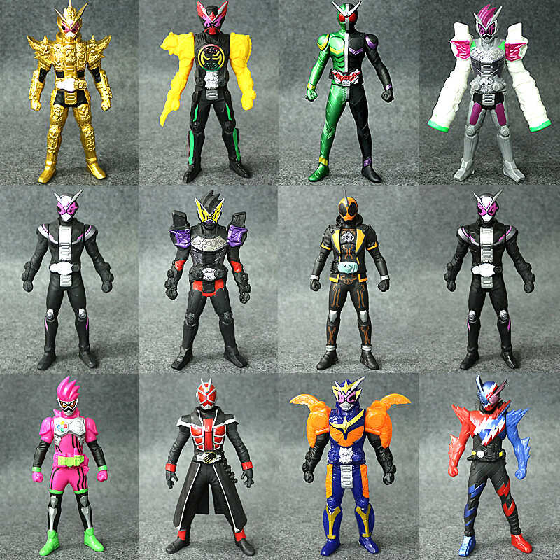 Bandai Soft Vinyl Figures Kamen Rider Hero Crown King Level 2 And 3 ...