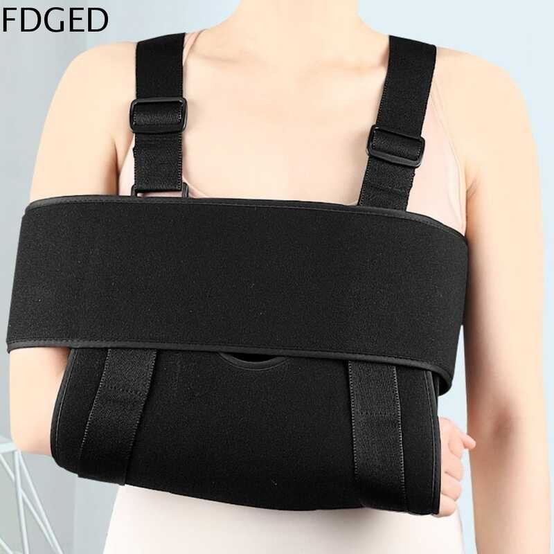 Tt FDGED Dislocated Sling Fixed Belt Injured Arm Elbow Support Strap ...