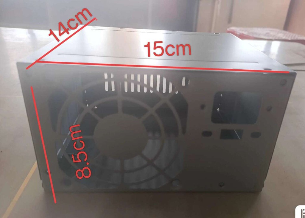 Computer Power Supply Case PC Power Supply Small Windmill Case | Shopee ...
