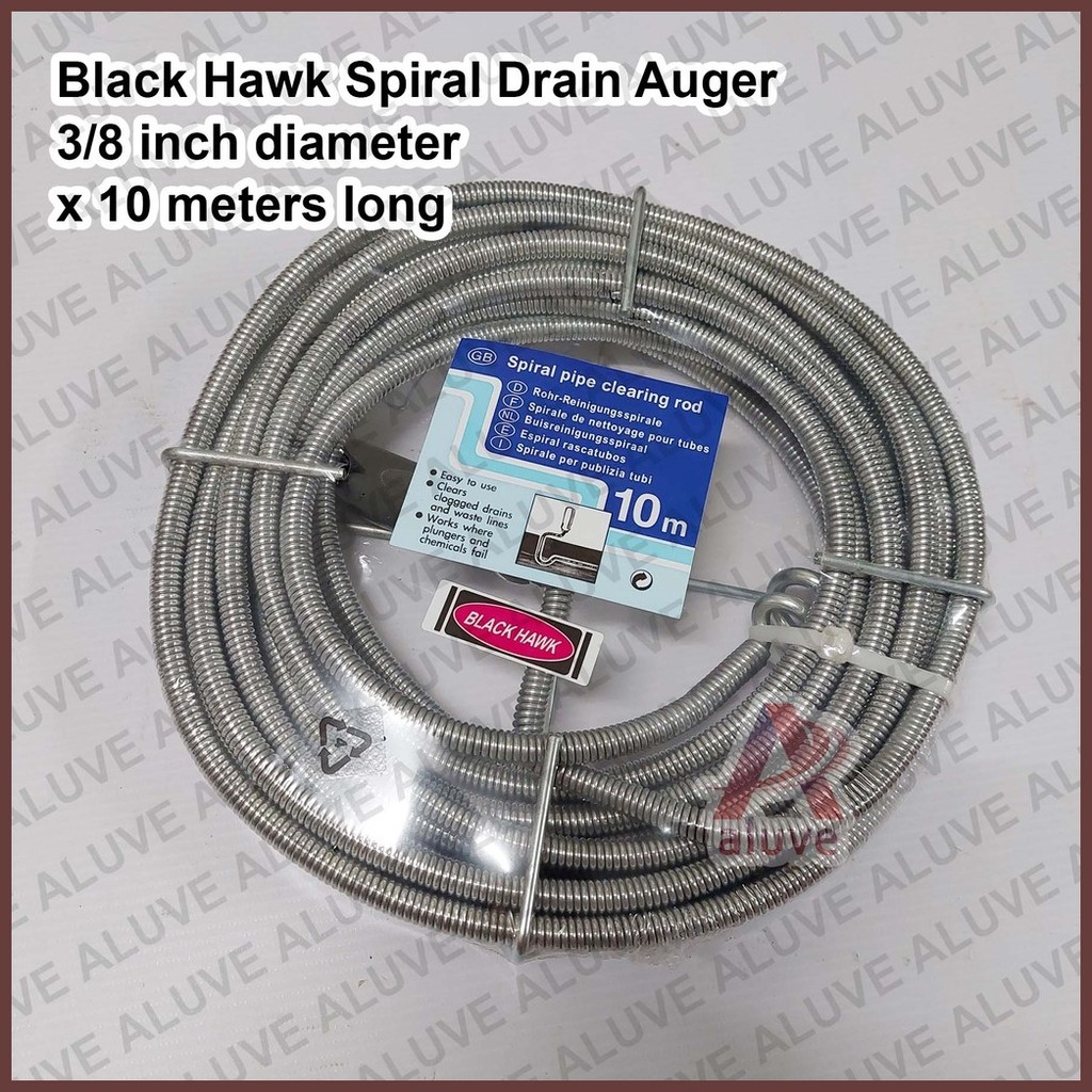 ← Drain Auger Clearing Rod | Declogger | Pipe | 1/4
