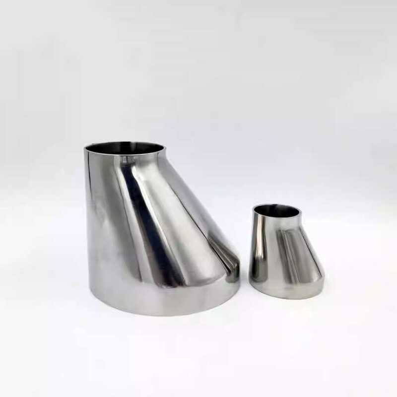 304 Stainless Steel Sanitary Grade Pipe Joint Funnel Eccentric Reducer ...