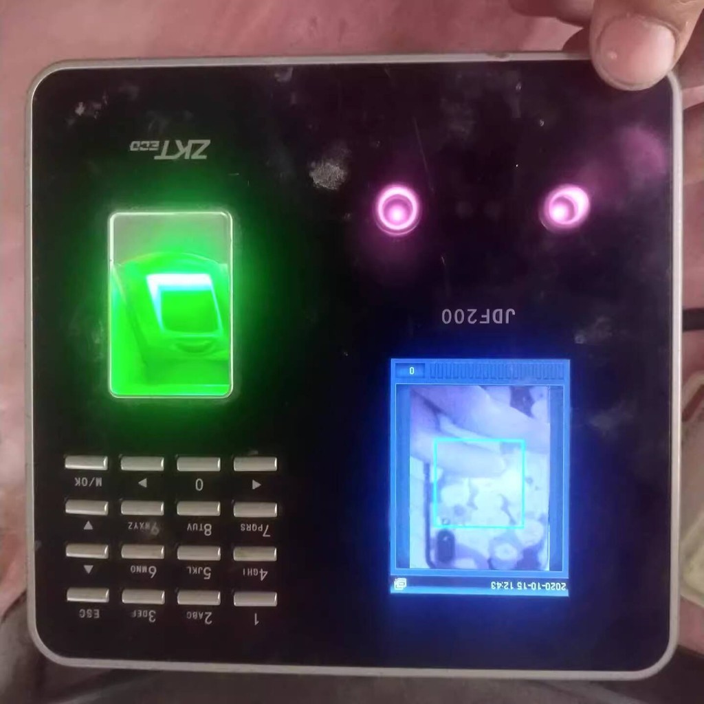 CODCOD Central Control Time A Fingerprint Recognition ZKT JDF200 Facial ...