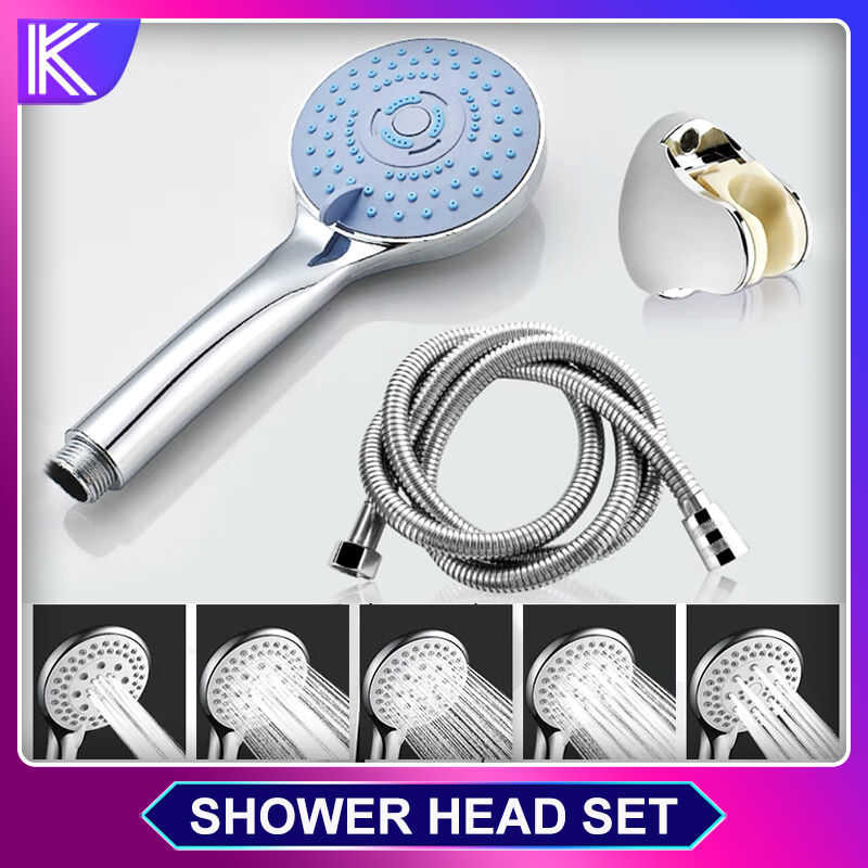 COD 3 In 1 Universal Shower Head Set For Bathroom High Pressure With ...