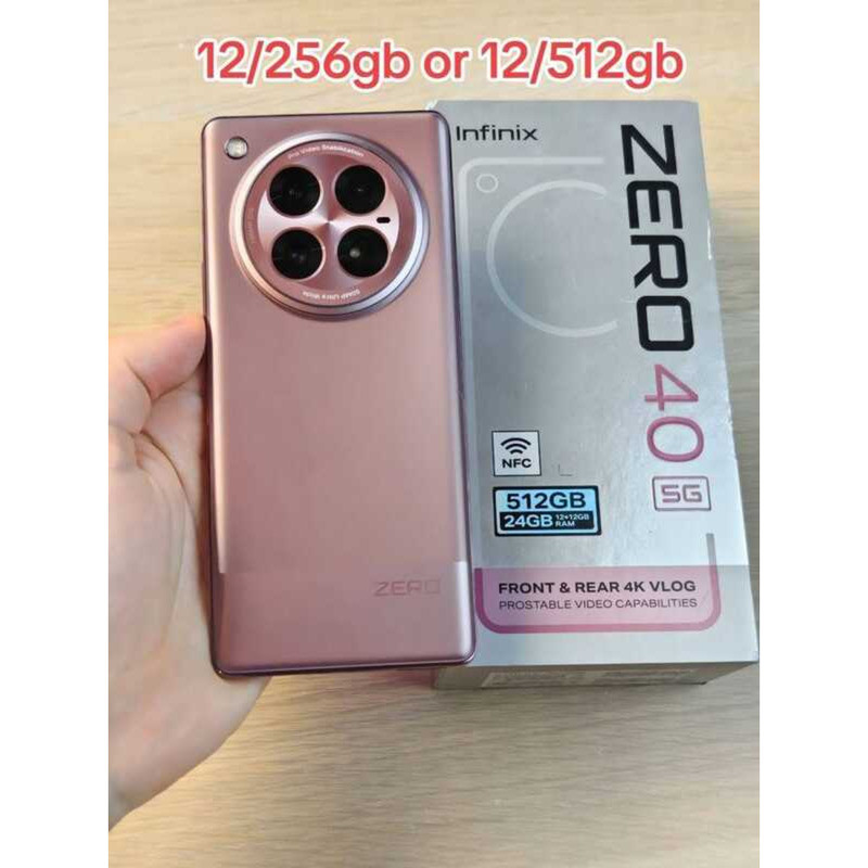 Infinix Zero40 (Up To 16Gb [8Gb + 256Gb], Helio G100, 120Hz Amoled, (1 ...