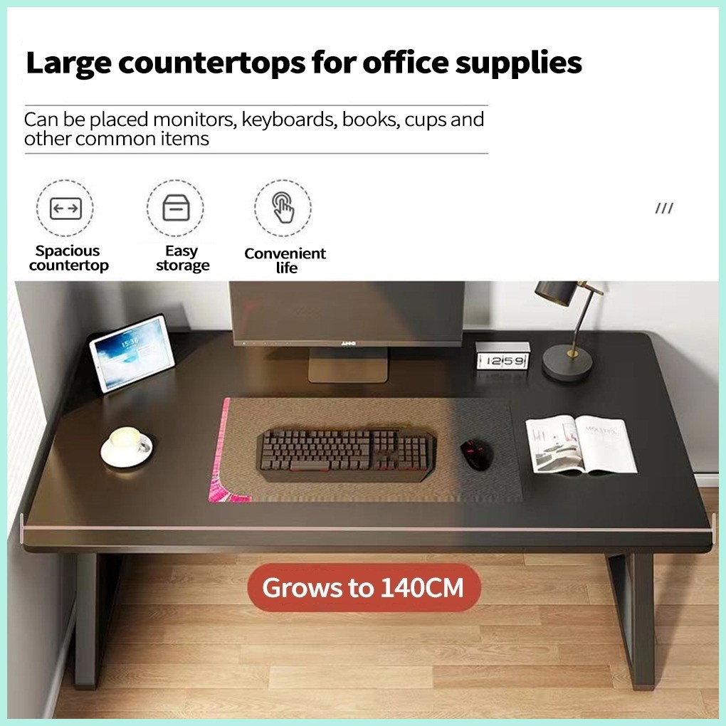 Computer Desk Modern Home Desk Student Learning Writing Desk PC Desk ...