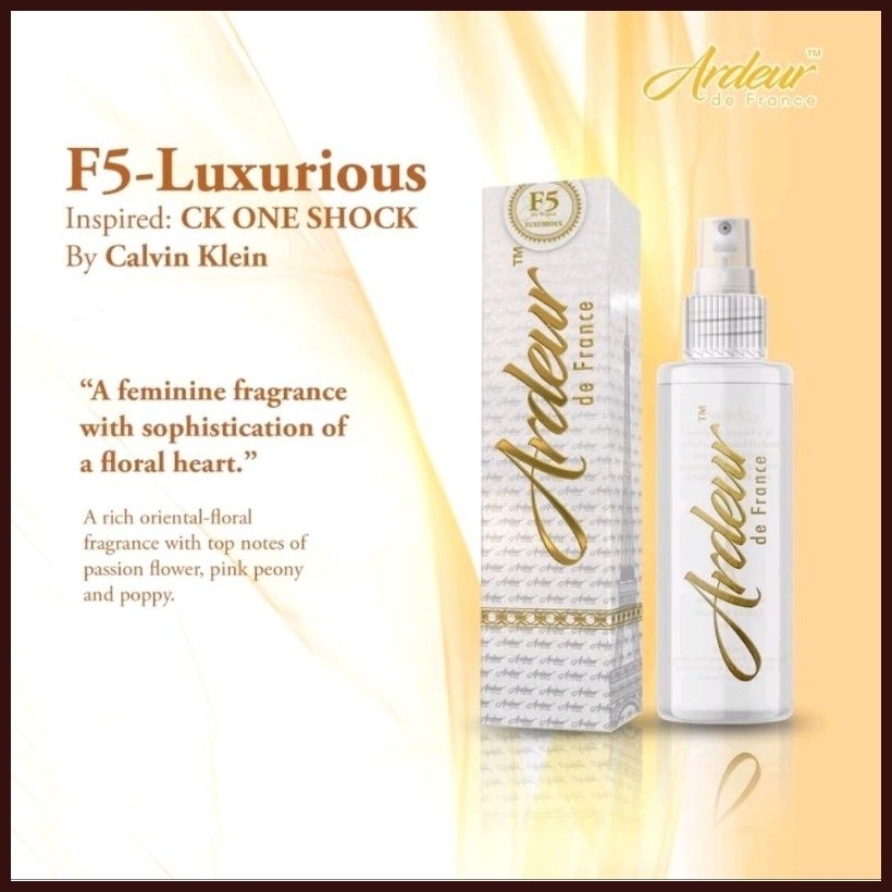 Ardeur de France Perfume for Men & Women | Shopee Philippines