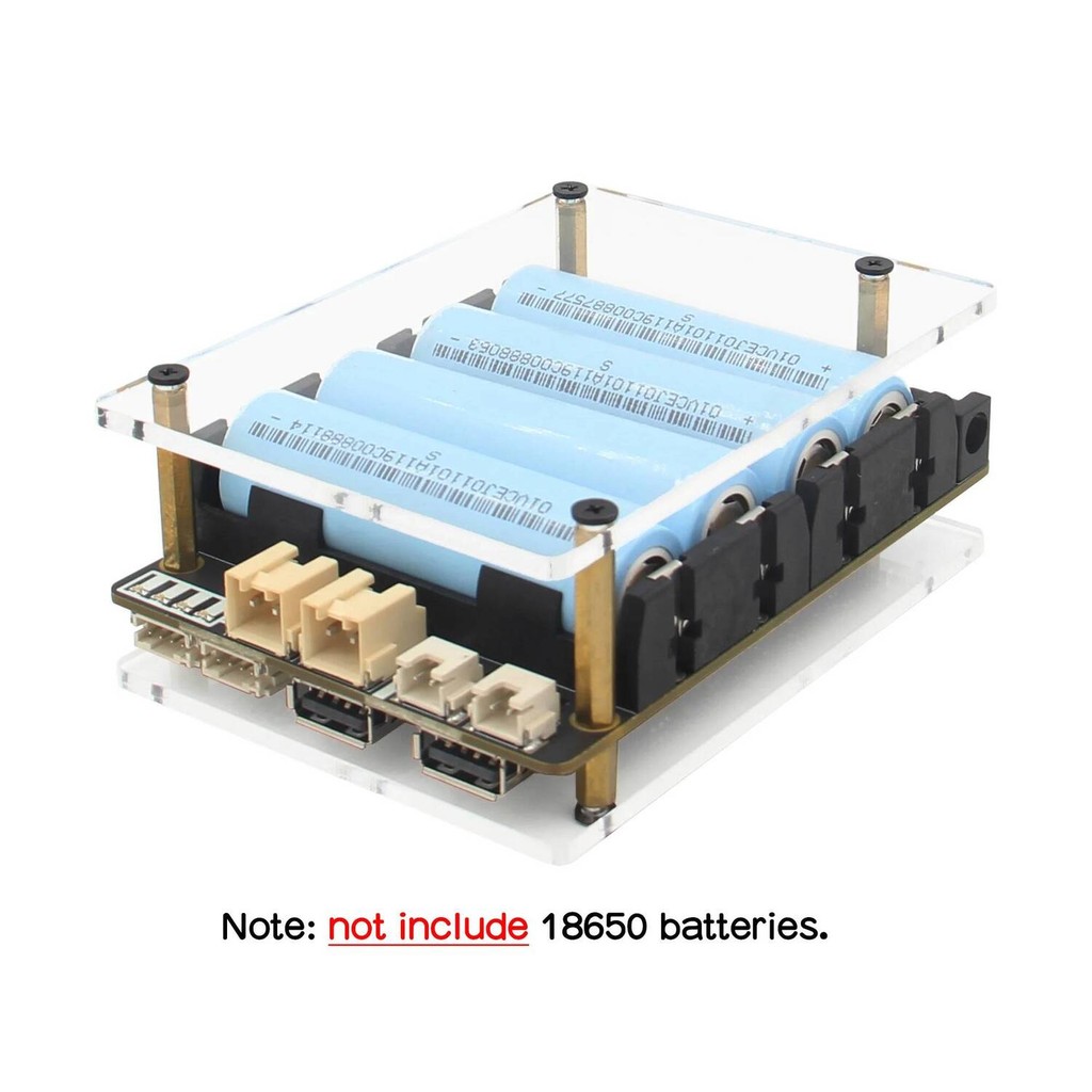 Geekworm X-UPS1 12V/5V Dual Output Universal Stackable UPS Shield for ...