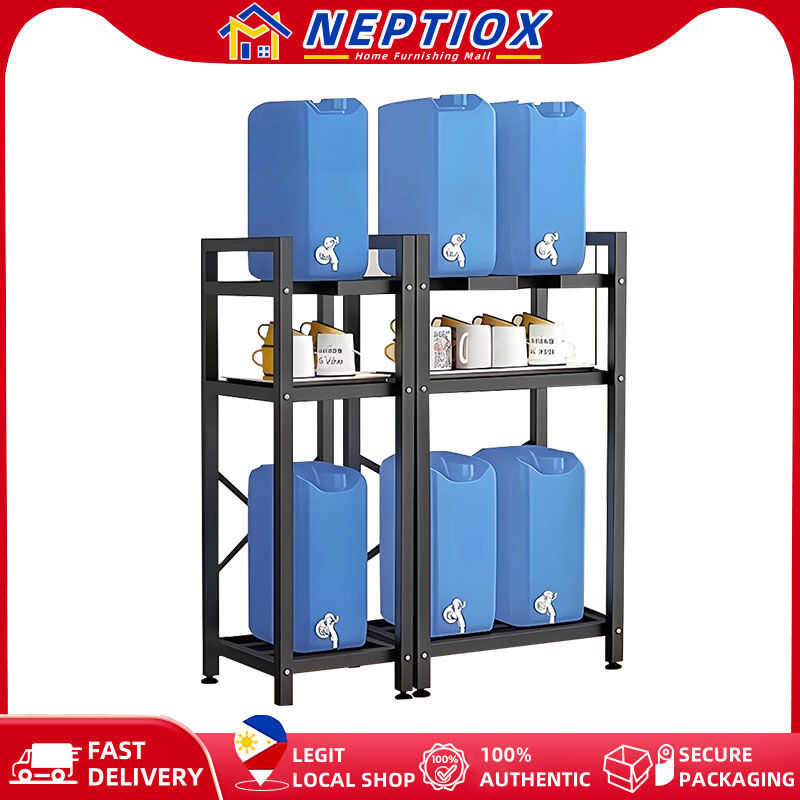 NEPTIOX Container 2/3 Layer Kitchen Bucket Stainless Steel Tank Water ...