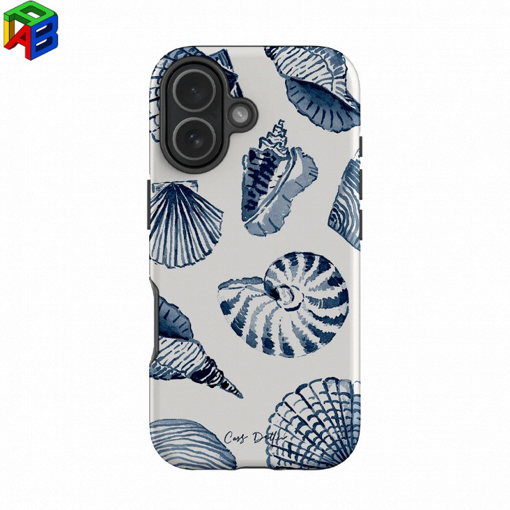 Blue Conch shells for iphone 16/15promax 17Promax 17Air 14/15plus 16E 2 ...