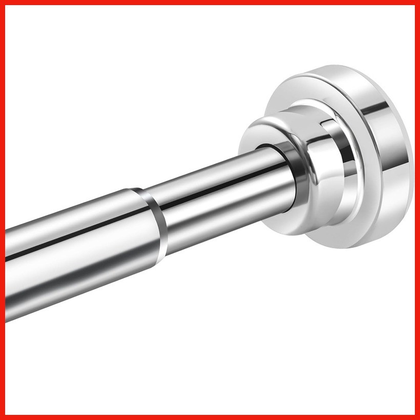 BDH Adjustable Shower Curtain Rods Bathroom Telescopic Rod Extendable l ...