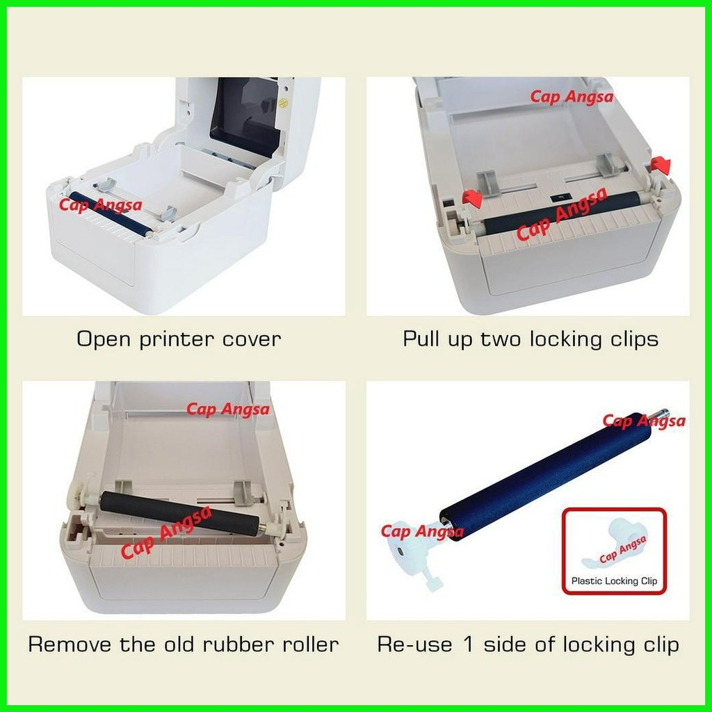 Rubber ROLLER ASF SPARE PARTS RUBBER ROLLER XP 420B XP420 420B SPARE ...
