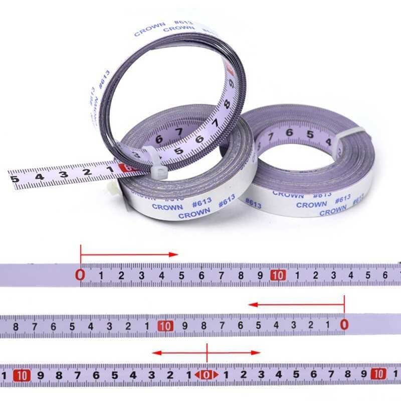 Adhesive Ruler Sticker with Scale, Self-Adhesive Metal Ruler ...