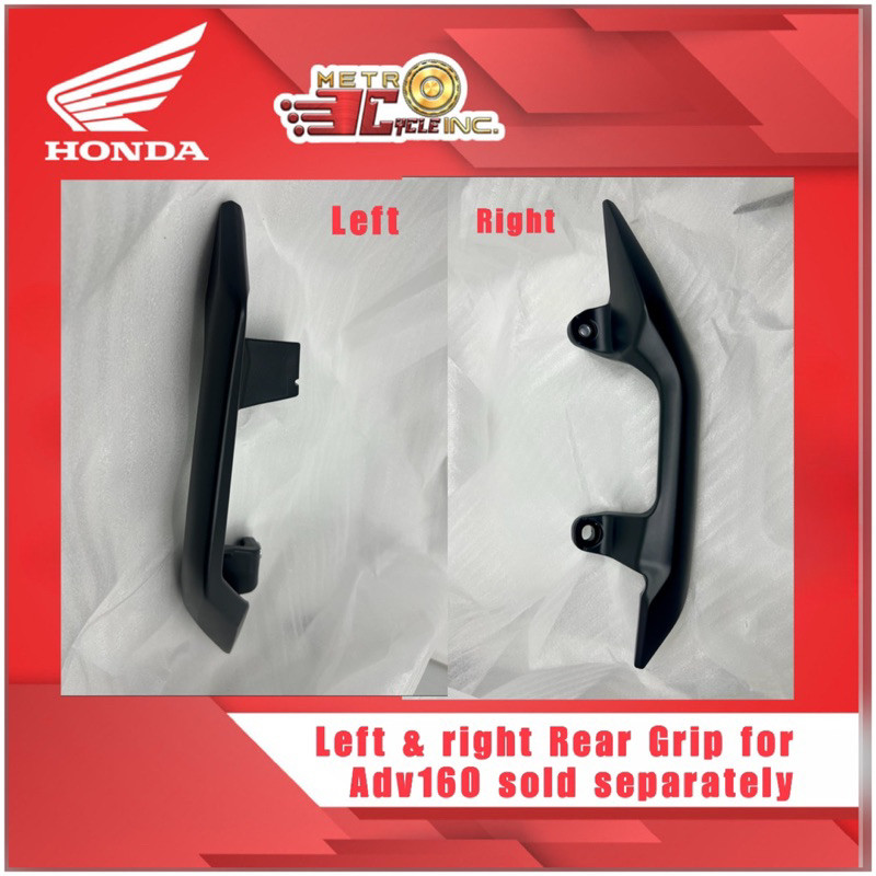 Honda Genuine Left & right Rear Grip for Adv160 sold separately ...