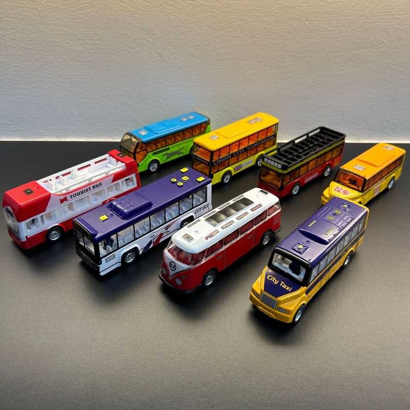 ⭐ Back A⭐A A Force Realistic Alloy Car Bus Model School Double Decker ...