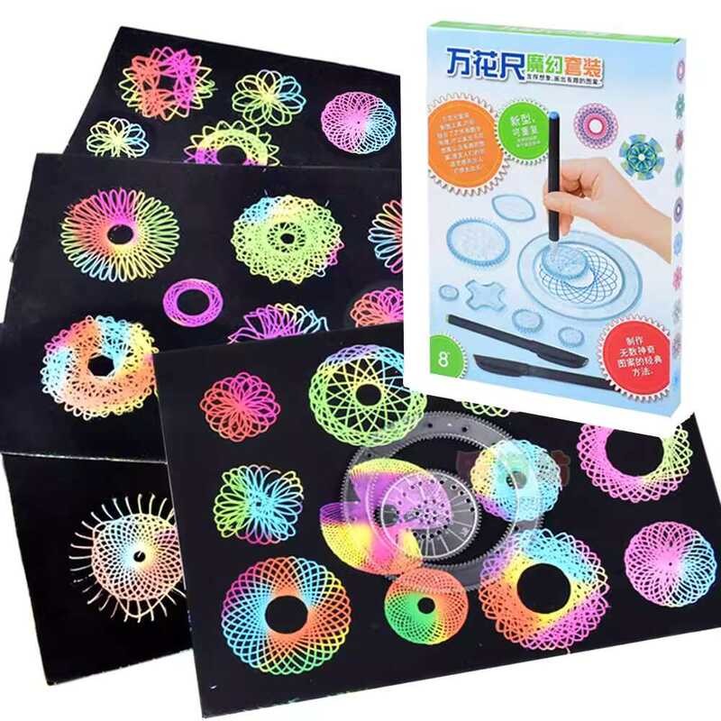 Multifunctional Template for Children, Drawing Handwritten Poster Magic ...
