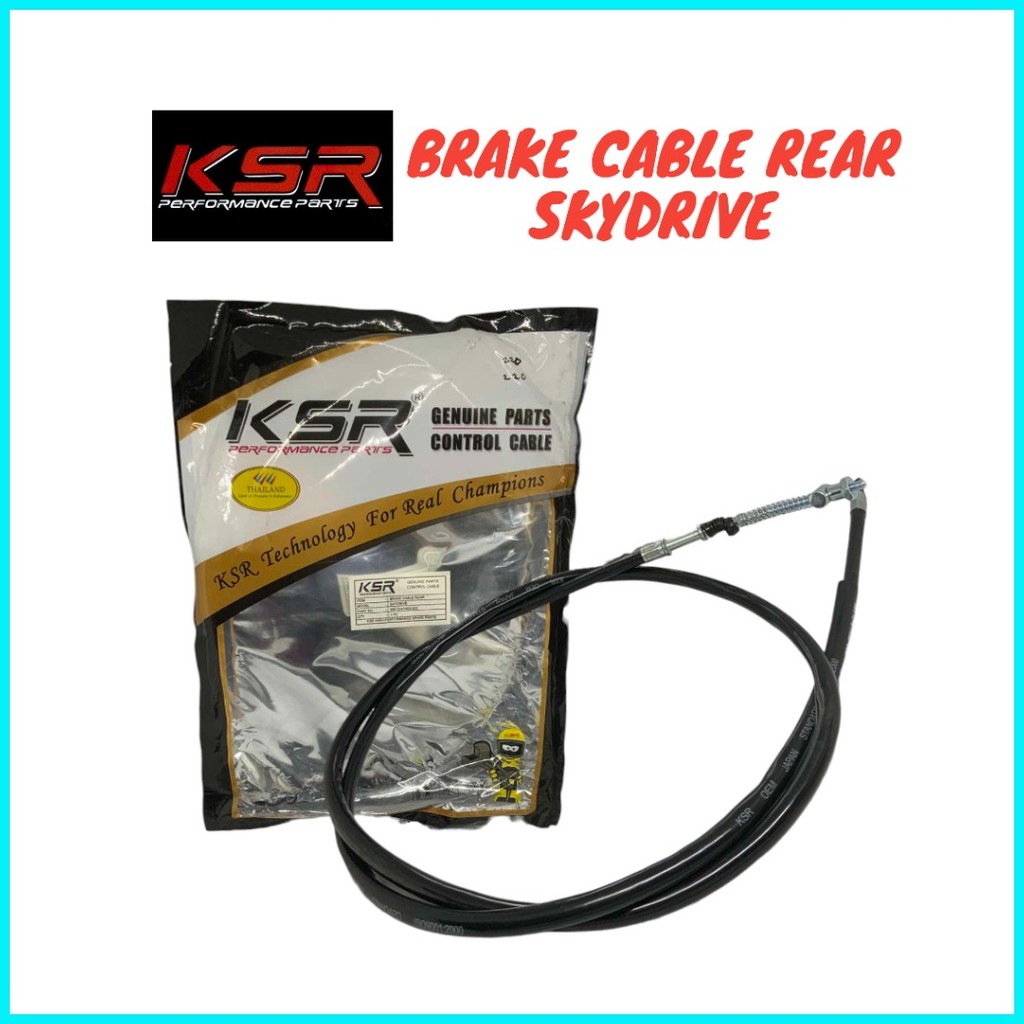SKYDRIVE REAR BRAKE CABLE KSR THAILAND PERFORMANCE PARTS | Shopee ...