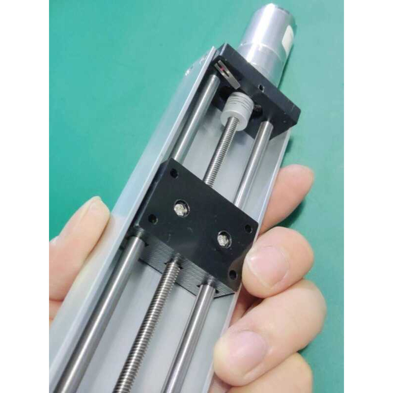 Y370 Type DC Gear Motor Linear Guide Rail Slide Table U-Groove Silent ...