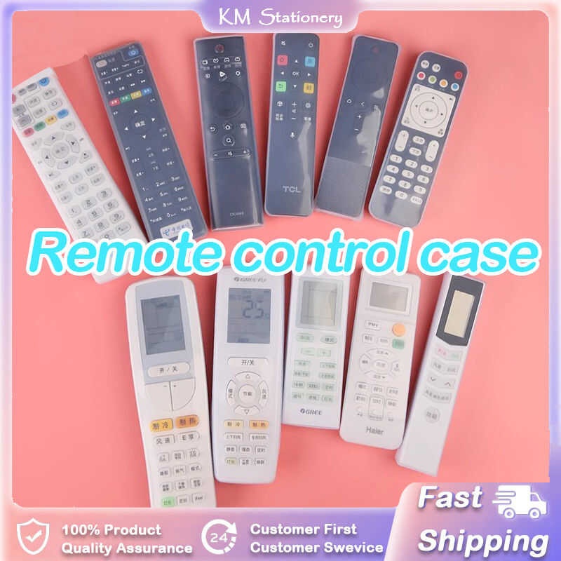 Silicone TV Remote Cover Waterproof Anti-Fall Dust Protect Protective ...