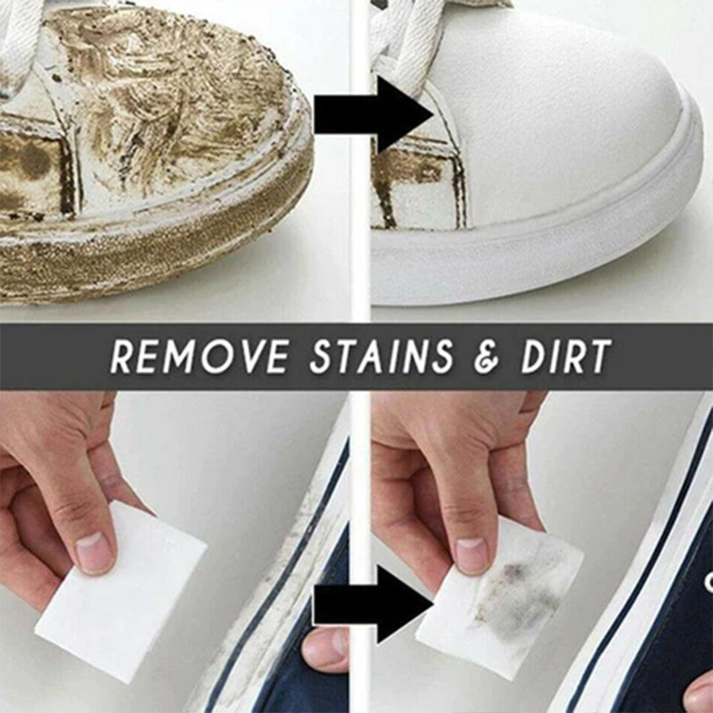 Disposable Shoes Cleaning Wipes Sneakers Shoes Cleaning Care Product ...