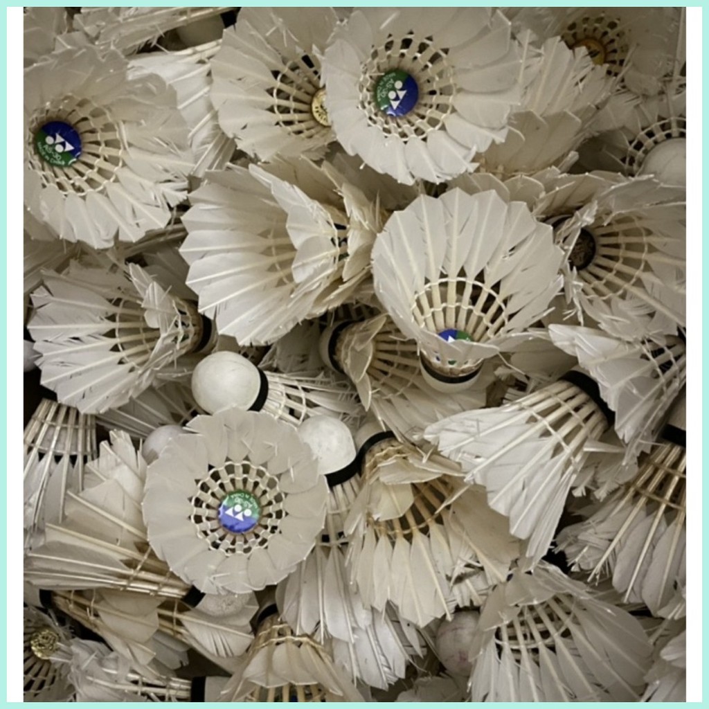 Used / Secondhand Training Shuttlecock Bulu Tangkis Shuttlecocks MIX ...