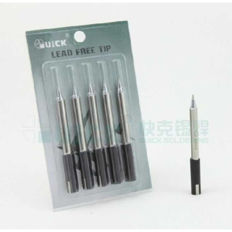 Original Quick 303B QUICK301 Station Soldering Iron Tip Straight Shape ...