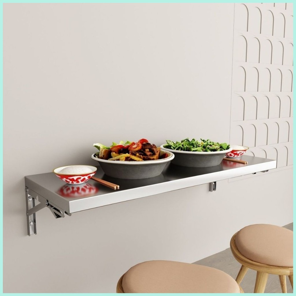 Folding table heavy duty Microwave Oven Storage Rack Shelves For Wall ...