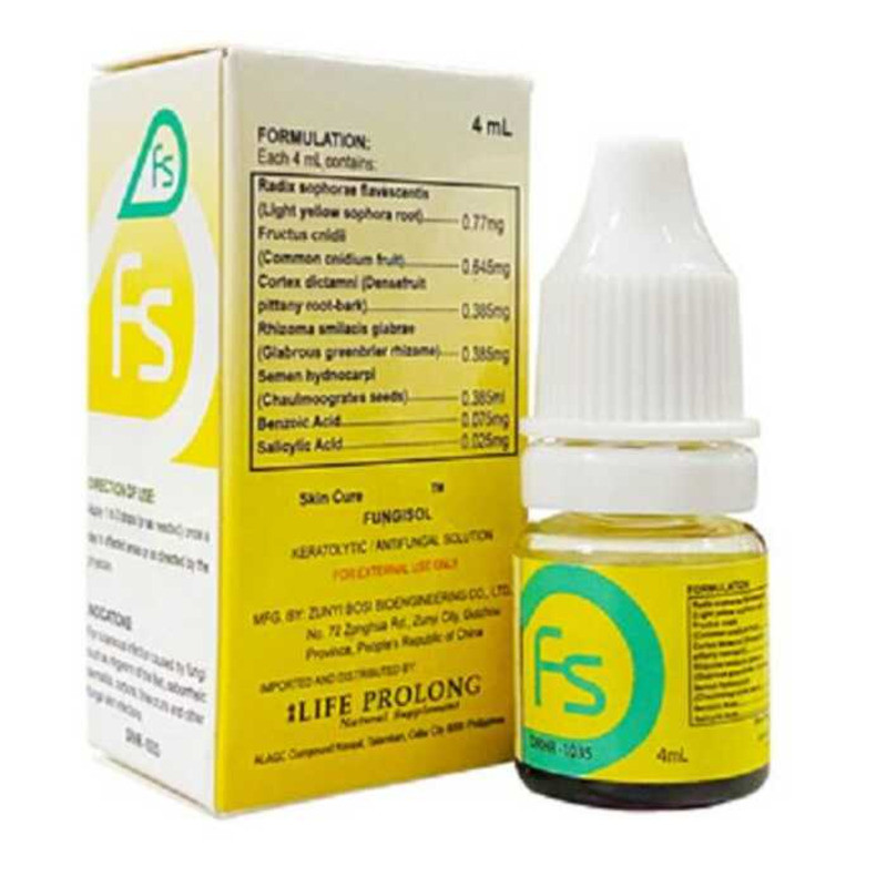 COD Fungisol 4Ml Antifungal Solution 100% Original & Authentic Ea2 ...