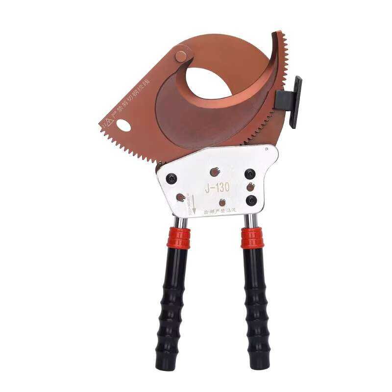 Copper Aluminum Gear Scissors Ratchet Cable Cutter Steel Strand Pliers ...