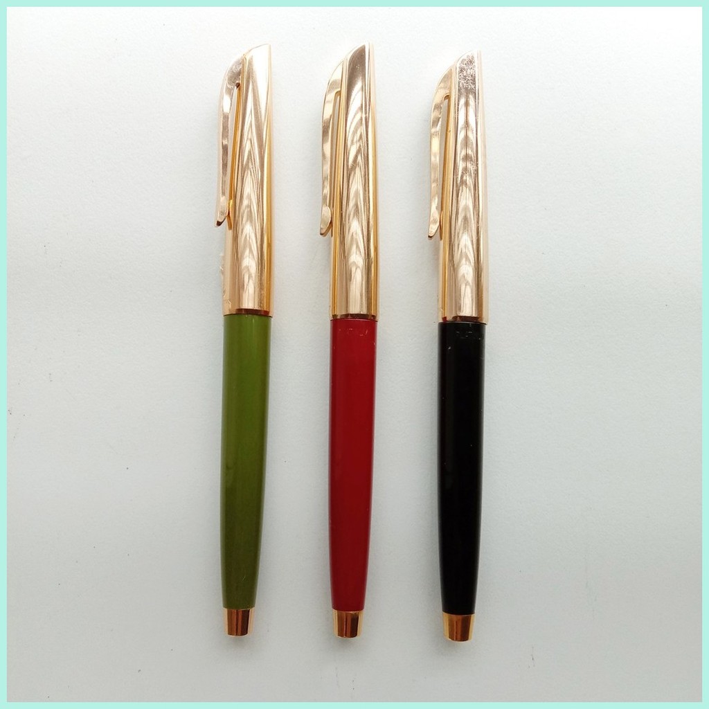 Vintage PLATINUM Honest Gold Cap Fountain Pen Made in Japan 1970s ...