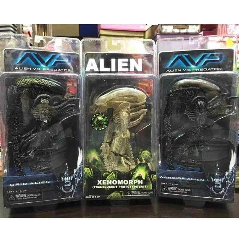 Xj Grid Warrior Xenomorph Aliens Action Figure Collectible Model ...
