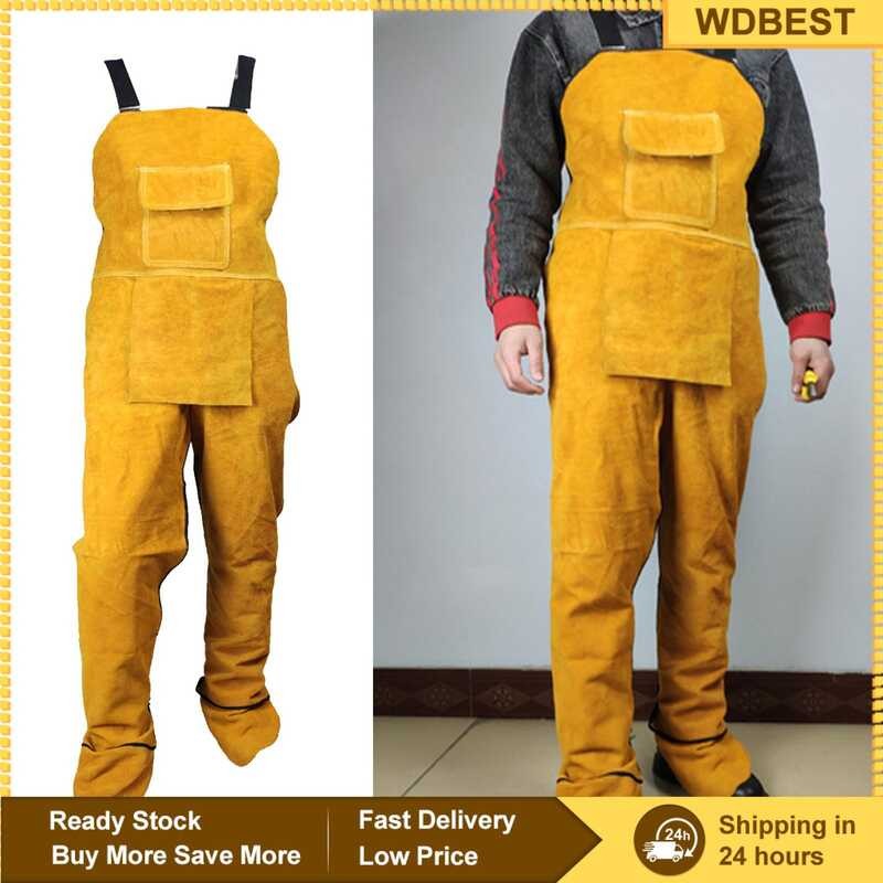 Tt WDBEST Welding Leather - Heat And Flame Resistant, Heavy Work ...