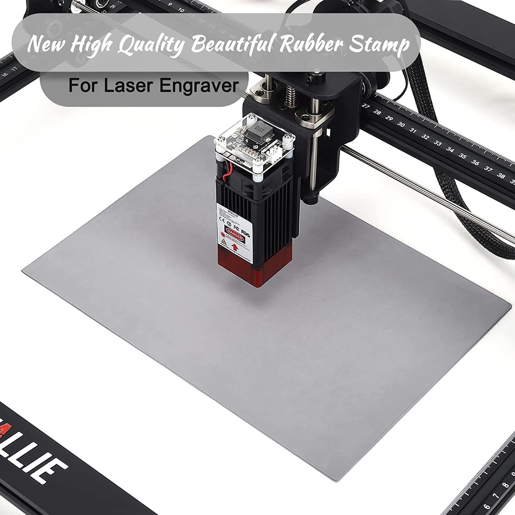 A4 Laser Rubber Sheet Pad Engraving Machine Stamp Rubber Pad To Making ...