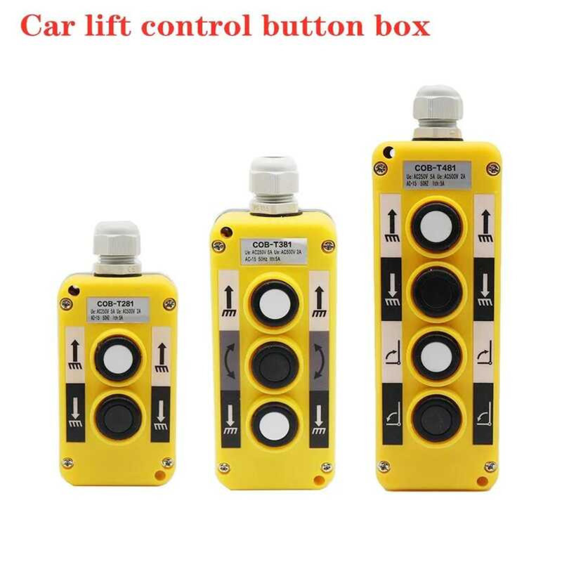 Xj Industrial Remote Control Push Button Switch Crane Truck Controller ...