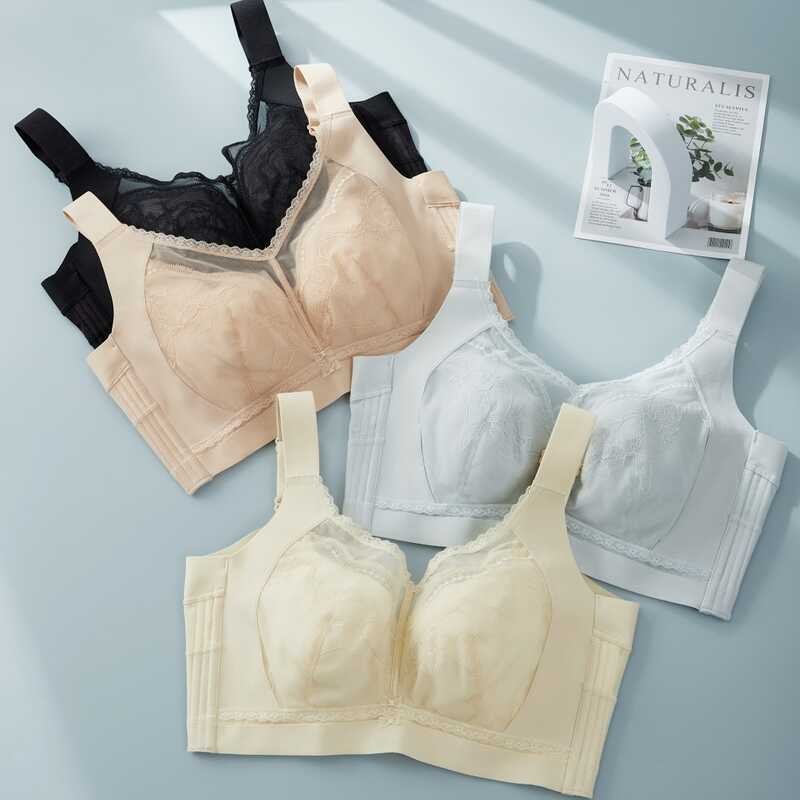 ace Large Bust Minimizer Full Cup Push-Up Adjustable Side Breast ...