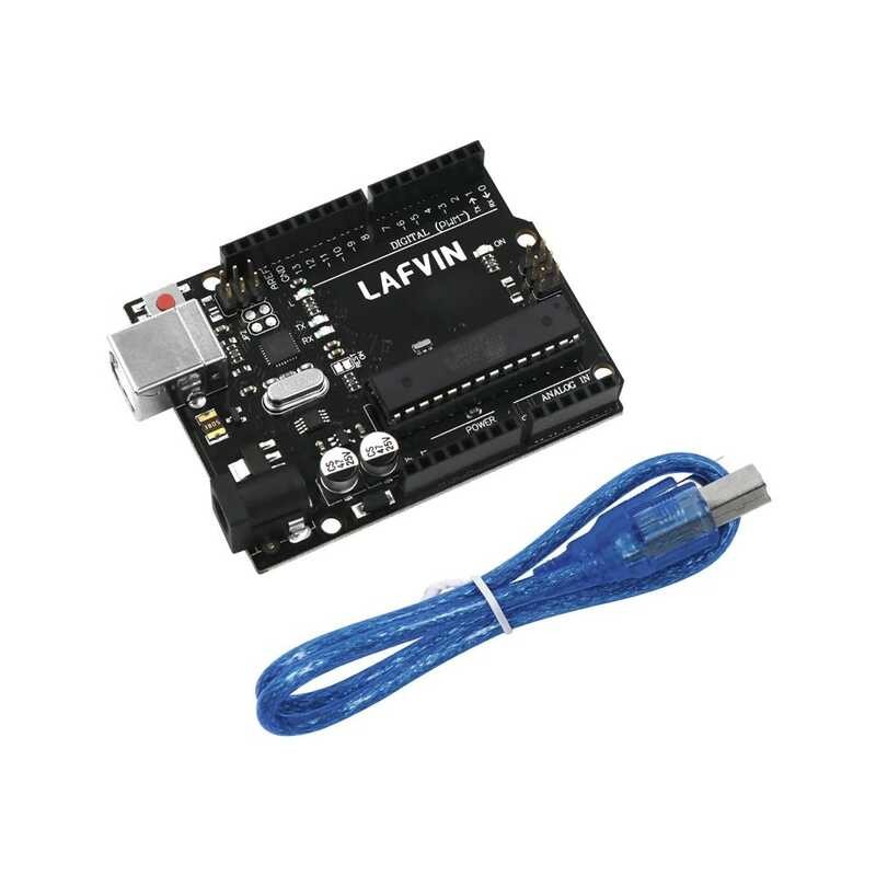 A LAFVIN Development UNO R3 Board Atmega328p Atmega16u2 With USB Cable ...