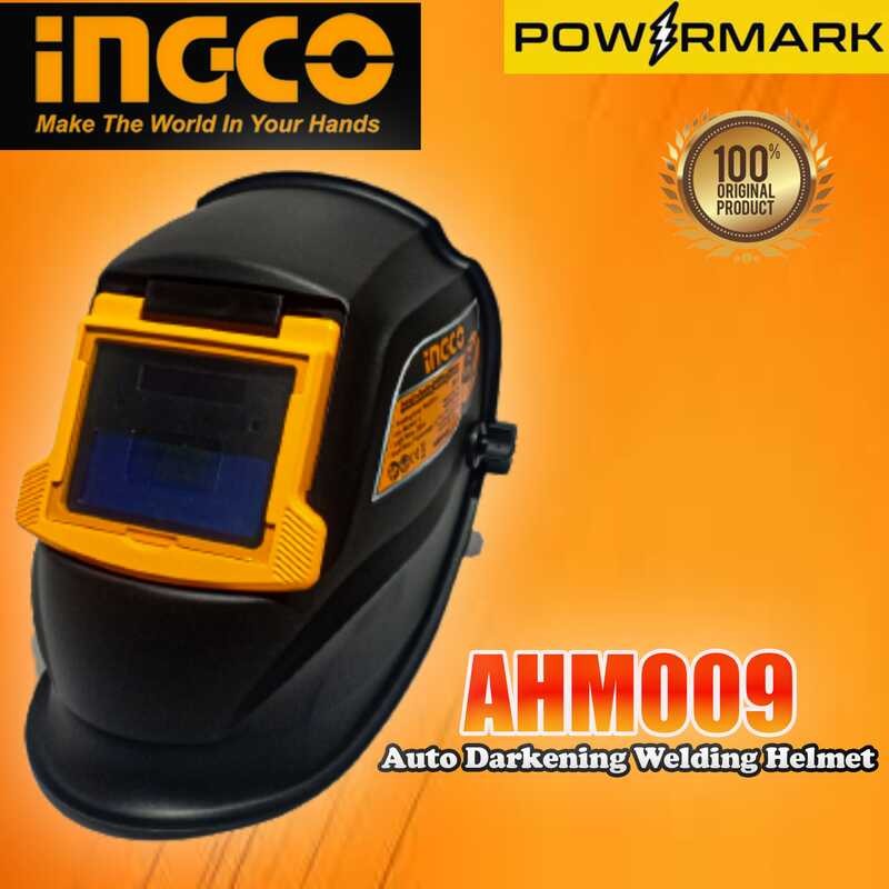 INGCO Ahm009 Auto Darkening Welding Helmet [Powermark Iwa] 3B9 | Shopee ...