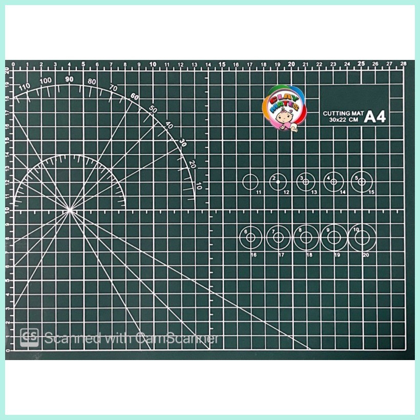Cutting Materials Set ( mat, steel ruler and pentype cutter) | Shopee ...