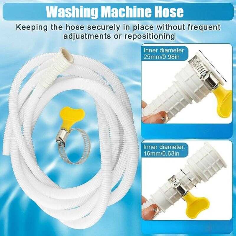 2/3m Semi Automatic Washing hine Inlet Pipe Twin Tub Hose Aircon Drain ...