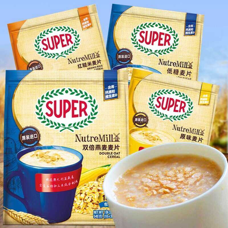 Malaysia Super Compound Oatmeal Instant Cereal Bagged Ready-to-Eat ...