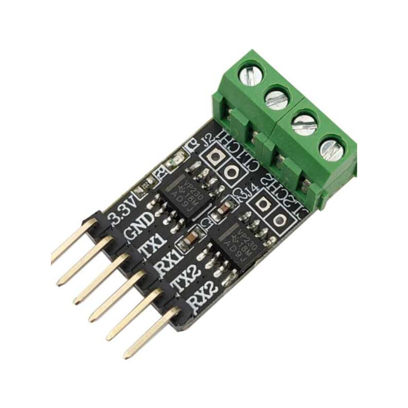 5 Moduli CAN-BUS SN65HVD230 – Transceiver VP230 Per Comunicazione Dati Veloce Fino A 1 Mb/s, Low Power E Antinterferenze