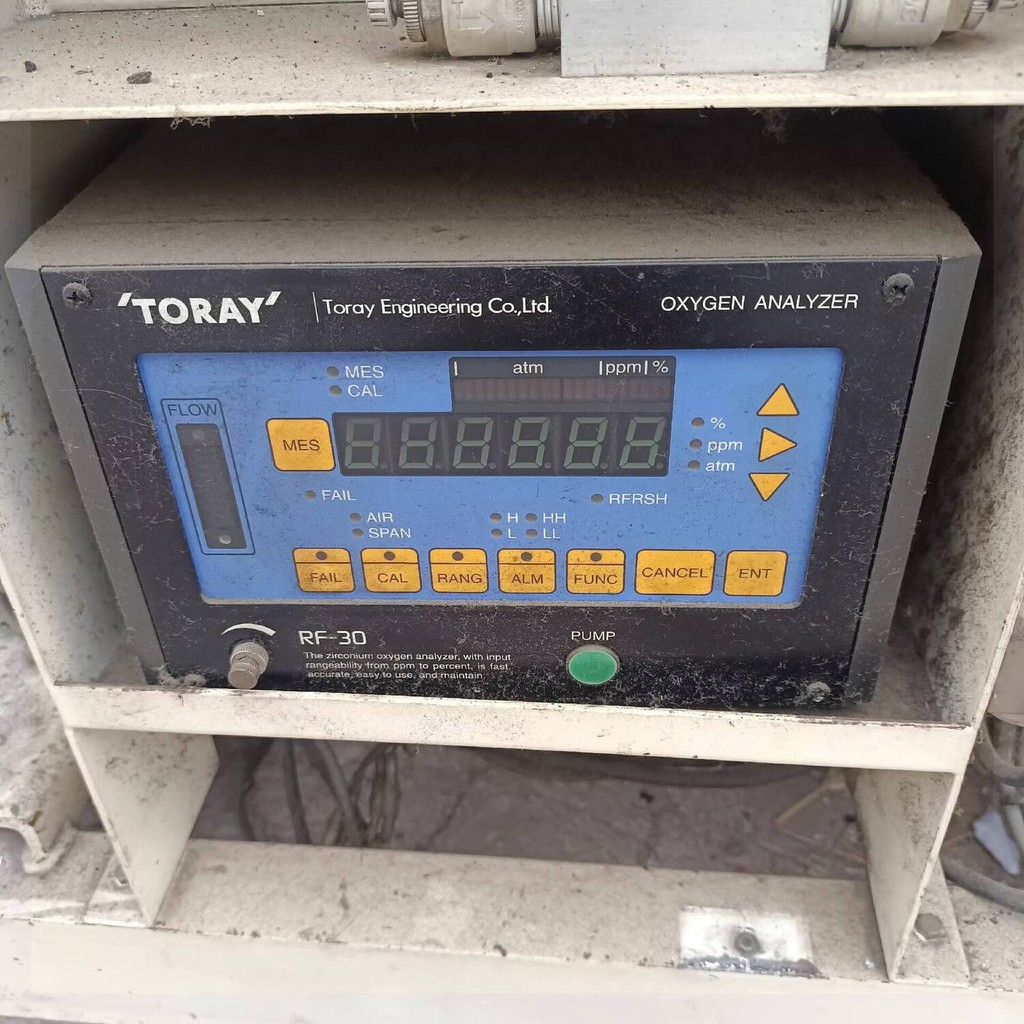 Disassembled Japanese TORAY RF-30 Oxygen Content Analyzer, Acid Oxygen ...