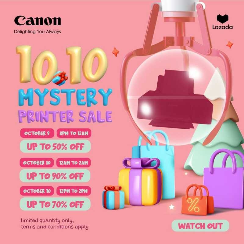 Canon Mystery Printer - Random Items 38A A1 8E2 | Shopee Philippines