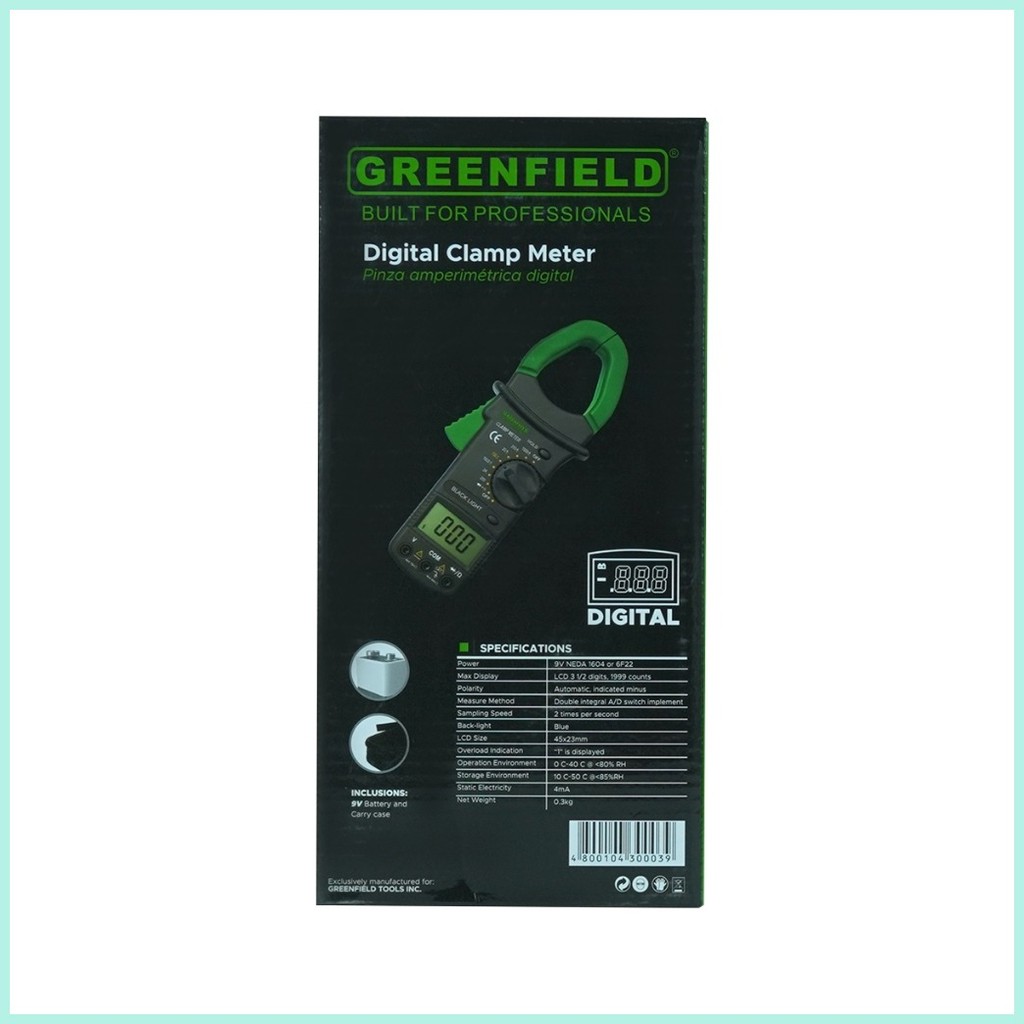 Greenfield Clamp Meter - Measuring Tool | Shopee Philippines