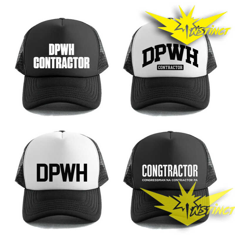 DPWH Contractor Truckers Baseball Mesh Cap Snapback Instinct 548 ...