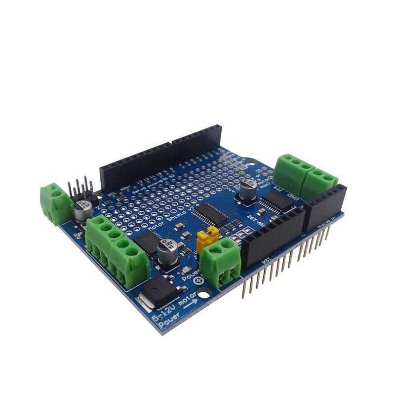 Motor/Stepper/Servo Shield v2 DC Stepper Motor Servo Driver Module ...